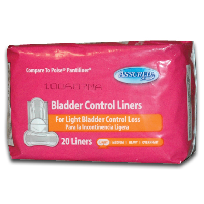 Image of Assured Bladder Control Liners (20/pk)