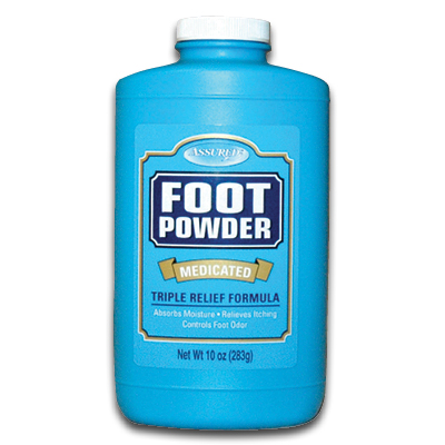 Image of Assured Medicated Foot Powder 10 oz