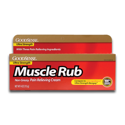 Image of GoodSense Muscle Rub Ultra Strength 4 oz (1/ea)
