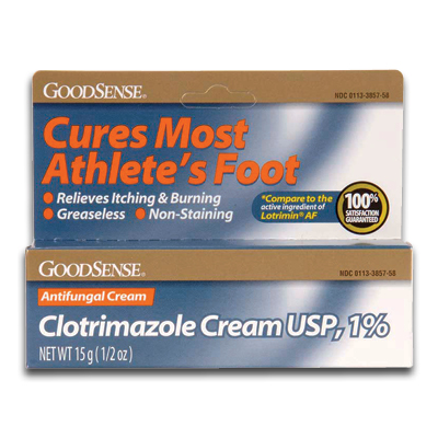 Image of GoodSense Antifungal Cream Clotrimazole Cream USP, 1% .5 oz