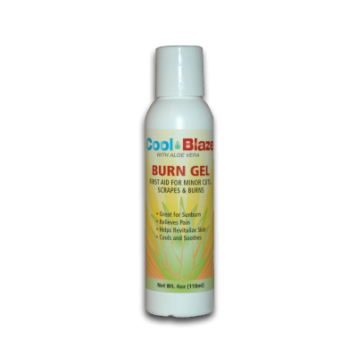 Image of Cool Blaze Burn Gel w/Aloe 4 oz. Bottle