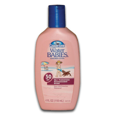 Image of Coppertone® Water Babies®-50 SPF- 4 FL OZ