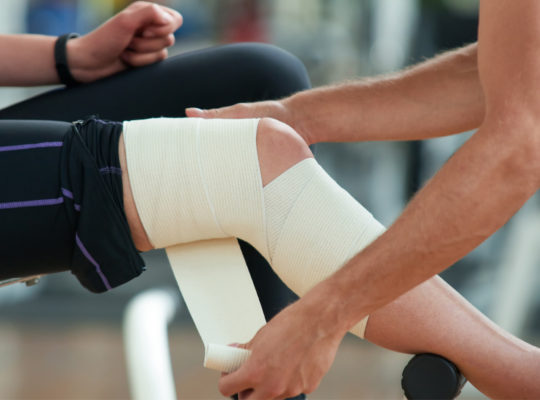 Knee Wrapping Guide