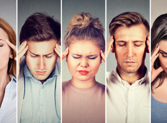 many people suffering from headache or migraine pain