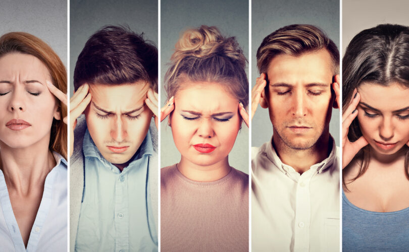 many people suffering from headache or migraine pain