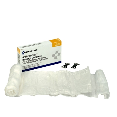 4" Hema-Flex Bandage Compress (1/bx)