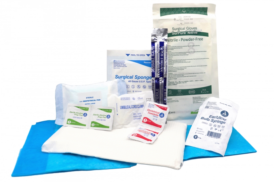 Emergency Baby Delivery Kit  Obstetric Supplies and Child Birth Essentials