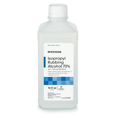 Isopropyl Rubbing Alcohol 70% 16 oz Bottle