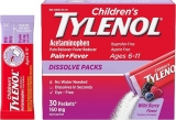 Children's Dissolve Pack Tylenol