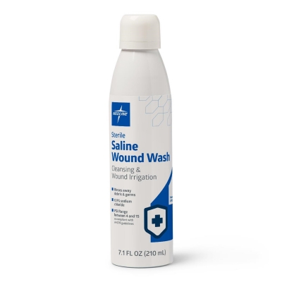 Curad Sterile Saline Wound Wash 7.1 oz.
