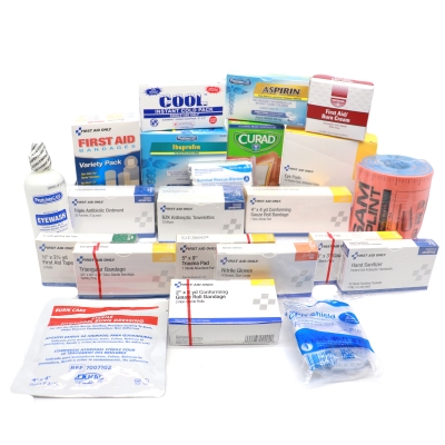 ANSI B 100 Person First Aid Cabinet Refill