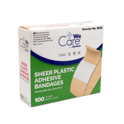 Plastic Bandage 1 x 3 (100/bx)