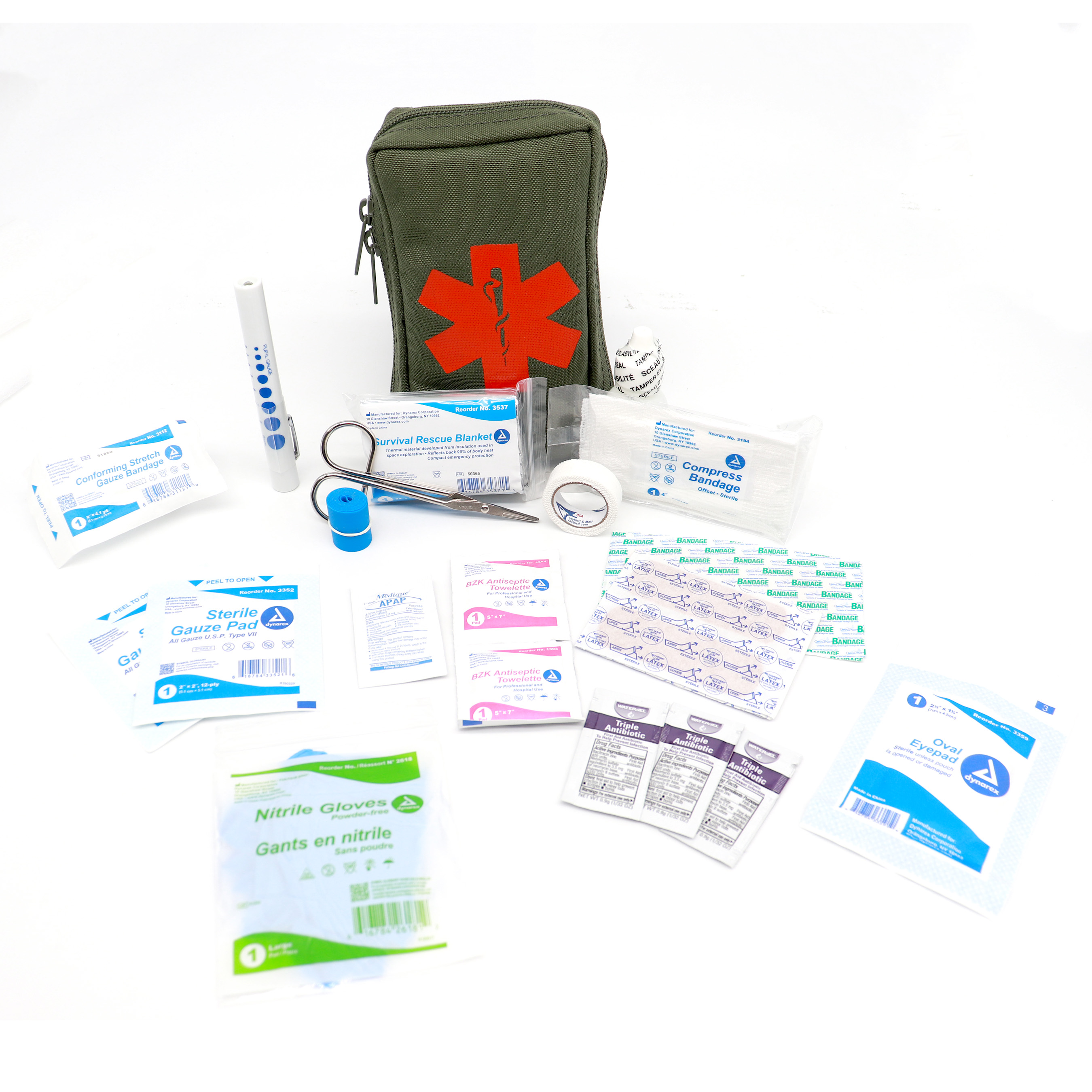 Outdoorsman First Aid Kit Essential Safety Gear for Hunting & Field Trips