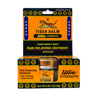 Tiger Balm Ultra Str Sports Rub .63 Oz.