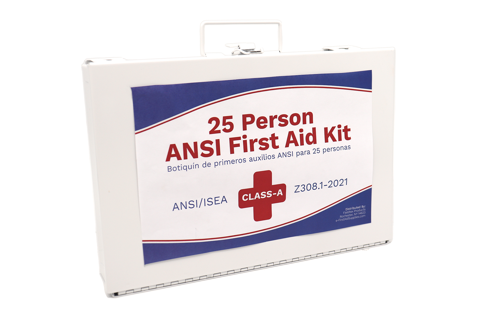 ANSI A 25 Person Metal First Aid Kit | e-FirstAidSupplies