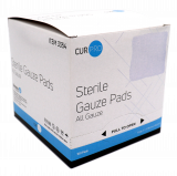 50 Pcs Sterile Gauze Pads 5x5cm - Non-Woven Wound Dressings For First Aid Kits, Home & Outdoor