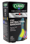 Curad Antibacterial Bandages (20/bx)