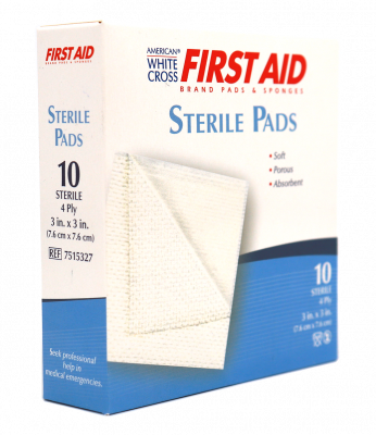 Gauze Pads, 3