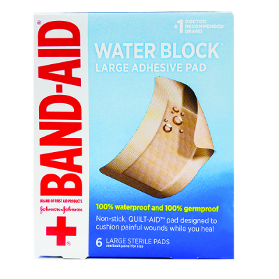 Water block Large Adhesive Pad (6/ct)