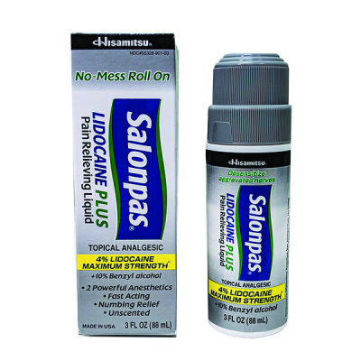 Liquid Roll On Lidocaine Plus 3 Oz.
