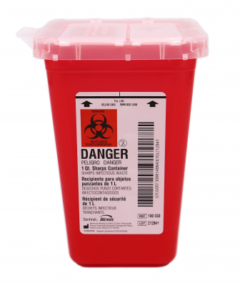 SHARPS CONTAINER 1 QT.