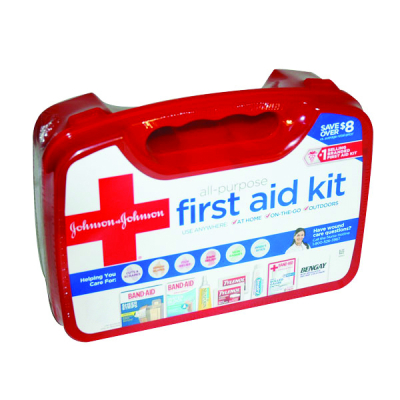 All Purpose J&J First Aid Kit  160/Ct