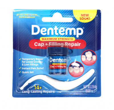 Dentemp Custom: Repair Lost Fillings & Loose Caps