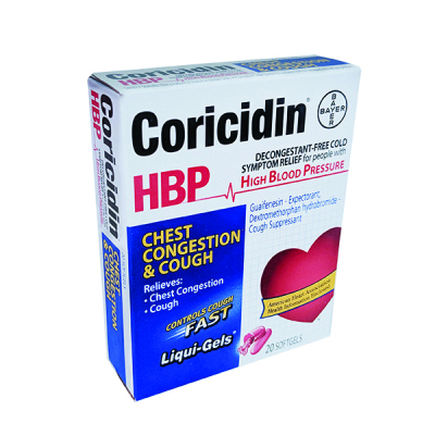 Coricidin Hbp 20/Box