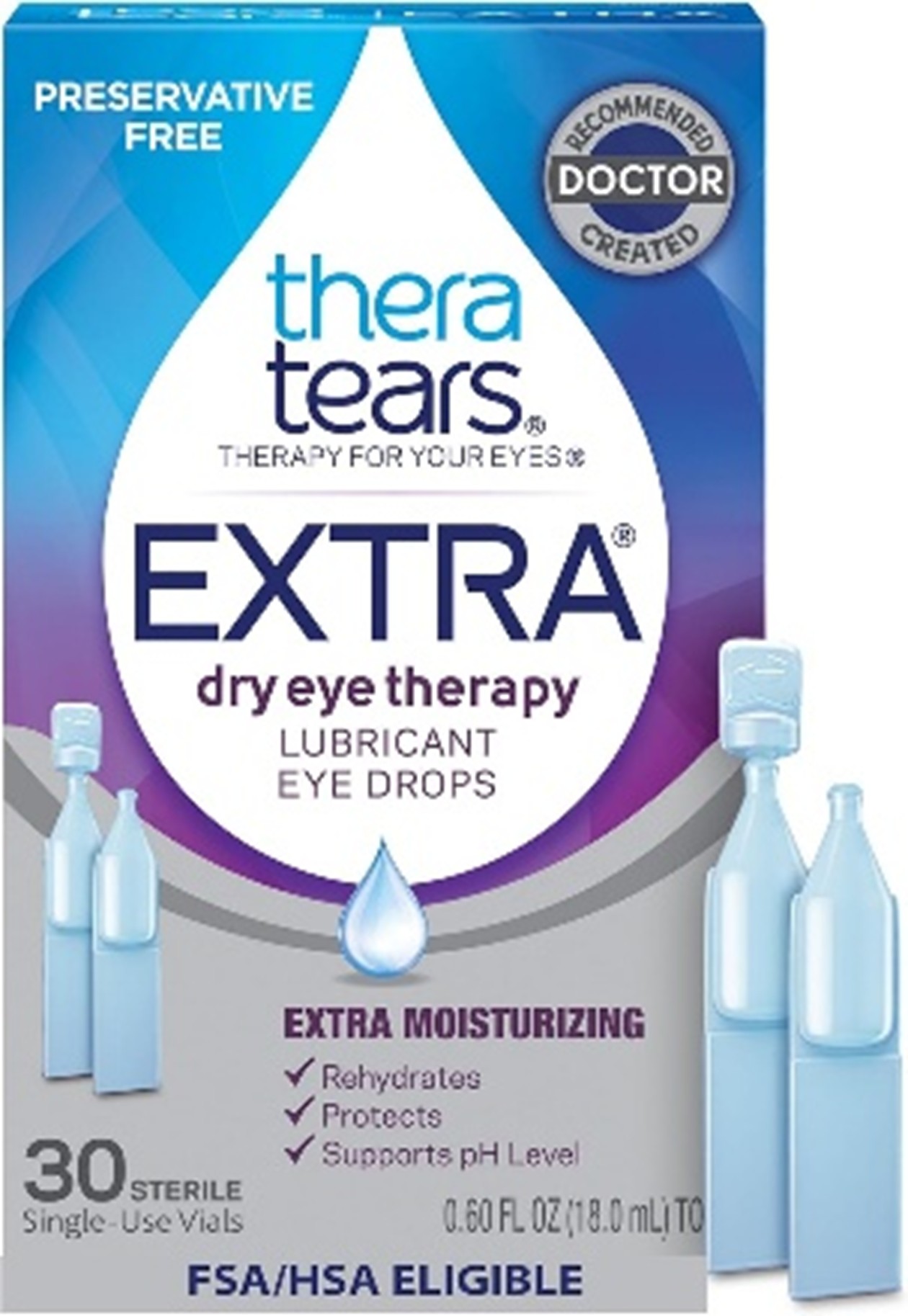 Thera Tears Lubricant Eye Drops .60 oz (30/bx) | E-FirstAid Thera Tears Lubricant Eye Drops .60 oz (30/bx) | E-FirstAid