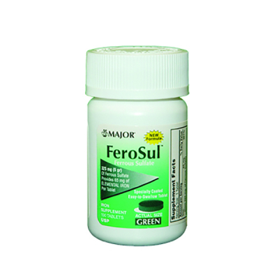 FEROSUL 5 TABLETS 100/BTL