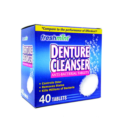DENTURE CLEANER TABLETS 40/CT