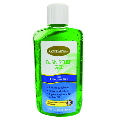Aloe With Lidocaine Gel 8 OZ.