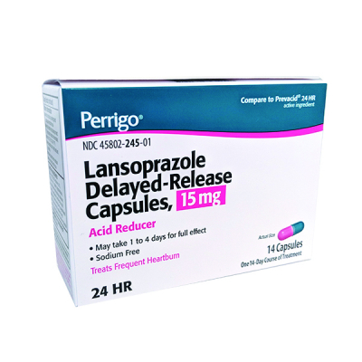 Lansoprazole 15Mg 14/Tabs
