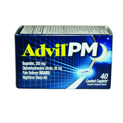 Advil Pm 40/Coated Caplets