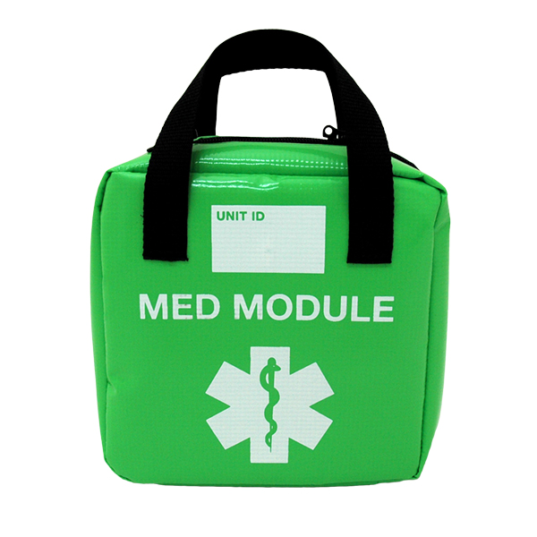 BLS MED Module Lime Green | e-FirstAidSupplies
