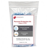 Personal Protection Kit with 5 Surgical Masks