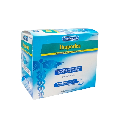 PhysiciansCare Ibuprofen 25 packets of 2