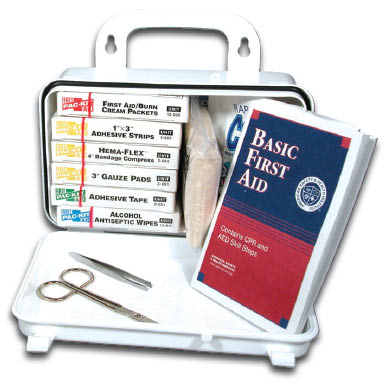 10 Person Plastic First Aid Kit
