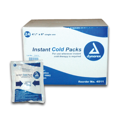 Dynarex Instant Cold Pack 4 x 5 (24/cs)