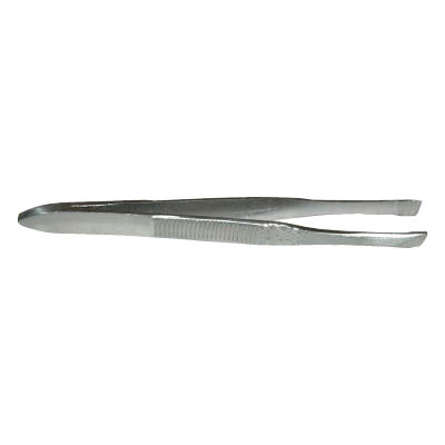 Cole-Parmer Essentials Precision Stainless Steel Tweezers, Long Straight Point Tips, 3C-SA, 110mm | Cole-Parmer