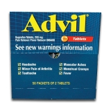 Advil Ibuprofen Tablets (2 pk) (50/bx)