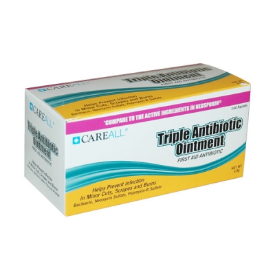 Triple Antibiotic Ointment Packets (144/bx)