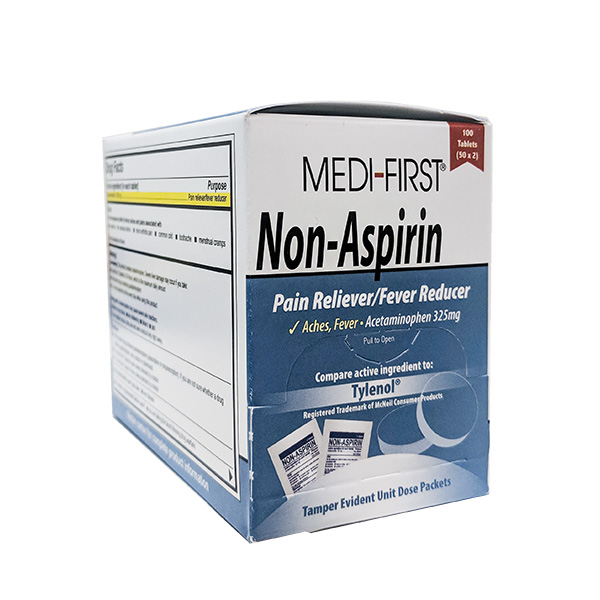 Acetaminophen Tablets (50pks/bx)