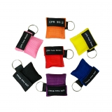 CPR Faceshield Key Chain - Pouch Colors Vary