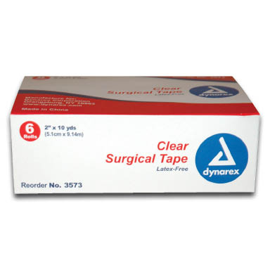 Dynarex - Porous Tape 2 x 10 yds Box of 6