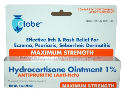 Hydrocortisone Cream 1% 1 OZ Tube