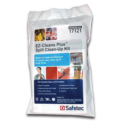 E-Z Cleans Plus - Spill Clean-up Kit