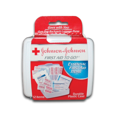 J & J First Aid Kit 12 PC