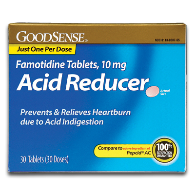Famotidine Acid Reducer 10Mg 30/Ct