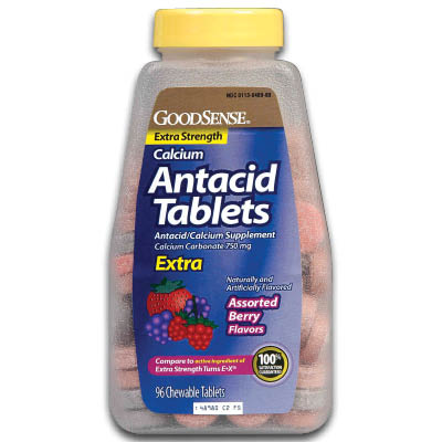 ANTACID TABLETS 96/CT FLAVORS VARY